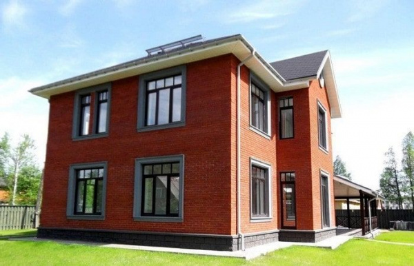 Облицовочный кирпич Норский одинарный 1 НФ Красный гладкий