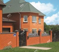 Облицовочный кирпич Железногорский одинарный 1 НФ Красный гладкий